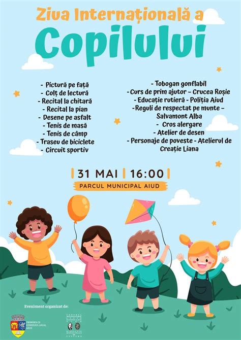 31 mai Ziua Internațională a Copilului sărbătorită la Aiud Desene pe