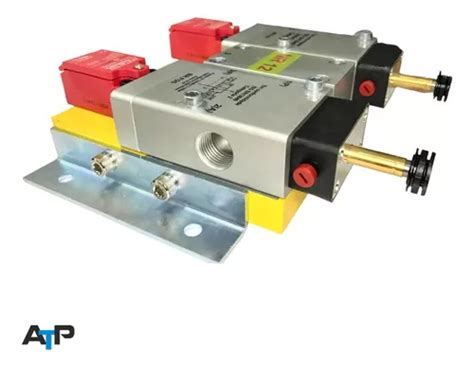 Válvula De Segurança Pneumatica Categoria 4 Iso Para Ar Nr12