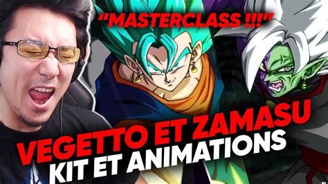 ANIMATIONS ET KIT VEGETTO BLEU LR ET GATTAI ZAMASU LR DOKKAN BATTLE