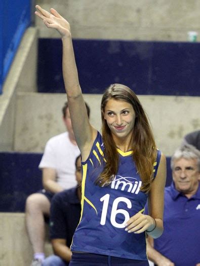 Elitsa Vasileva Bulgarian Volleyball Player Playing For Brazil Team