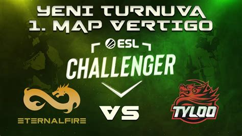 ETERNAL FIRE vs TYLOO ESL Challenger Jönköping 2023 1 MAP VERTIGO