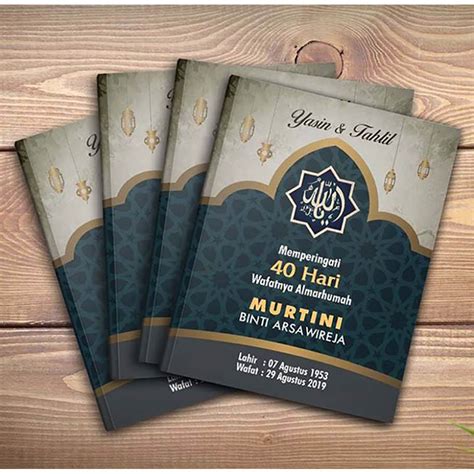 Buku Yasin Mengenang 40 Hari Ruang Ilmu