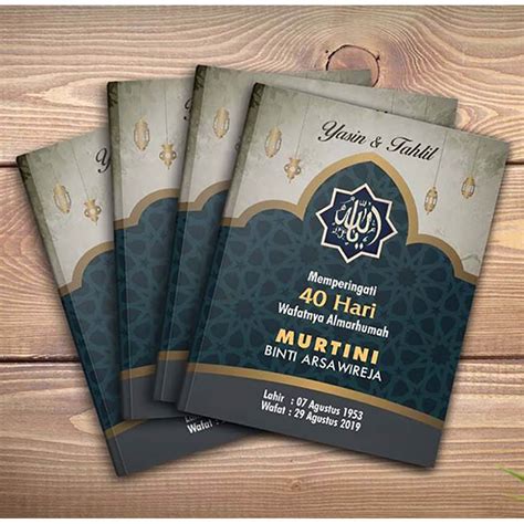 Buku Yasin Mengenang Hari Wafat