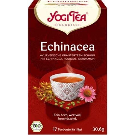 Yogi Tea Tisana Bio All Echinacea 30 60 G Ecco Verde Italia