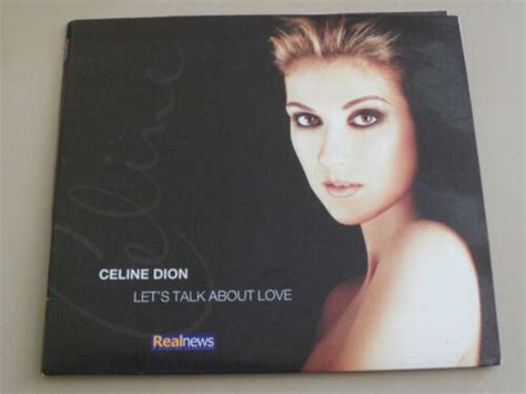 Lets Talk About Love By Celine Dion Cd 1997 Sony Music In Very Good Condition 74646886120 Ebay