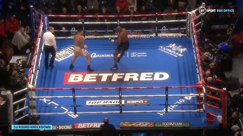 Boxing On BT Sport On Twitter The Moment When Daniel Dubois Looked