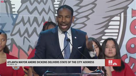 Andre Dickens Atlanta State Of The City Address 2023 Livestream