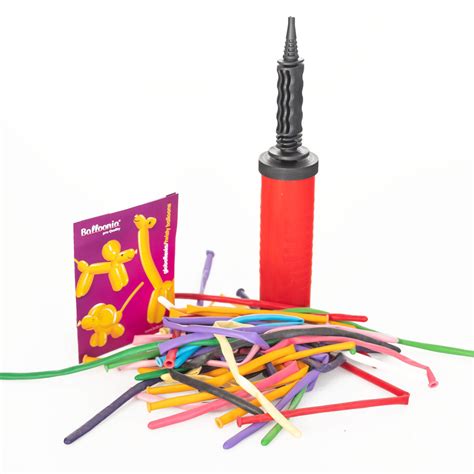 Balloonia Modelling Balloons Complete Set With Pump Firetoys Eu