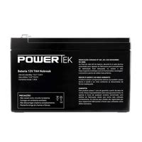 Bateria V Ah Selada En Nobreak Powertek Multilaser