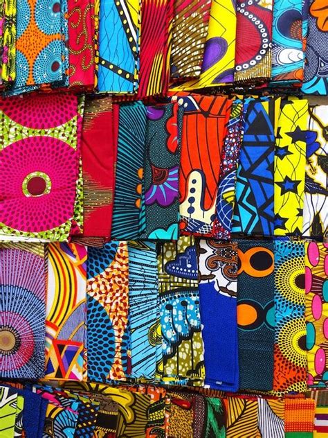 African Fabrics Craft Set African Wax Print Fabric Bundle Random Fat