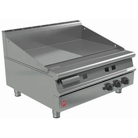 Falcon Dominator Plus G3941R Half Ribbed Gas Griddle Peachman