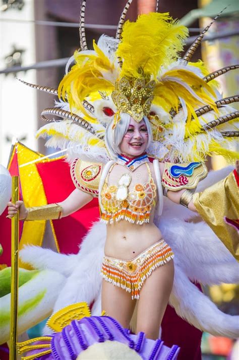 Carnaval De La Samba De Tokio Asakusa Foto De Archivo Editorial