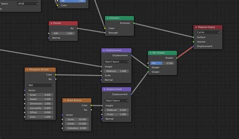 Cycles Can I Use Displacement Nodes On Same Object By Sirmaxim