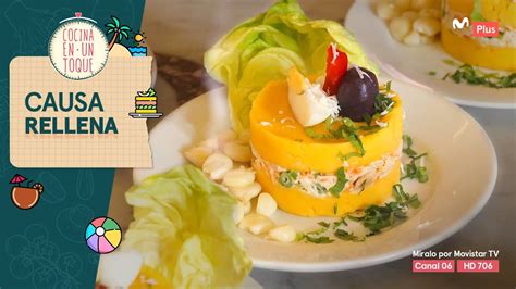 Receta Causa Rellena L Cocina En Un Toque Youtube