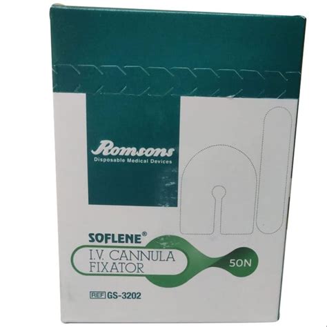 Cotton Romsons Soflene Iv Cannula Fixator For Hospital At Piece