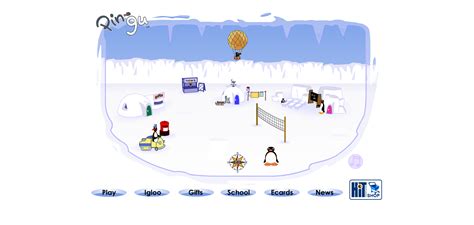 Pingu Microsite 2004 Play Online On Flash Museum