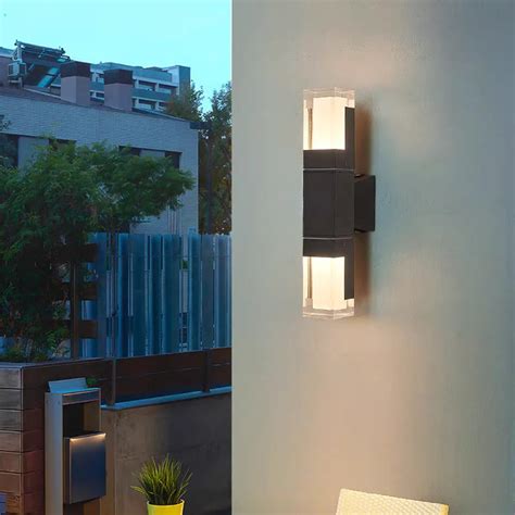 Luminaria De Parede Area Externa - Luminária de Parede Acrílica para área Externa