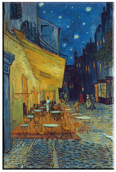 Premium Collection By Home Affaire Leinwandbild Van Gogh Cafe