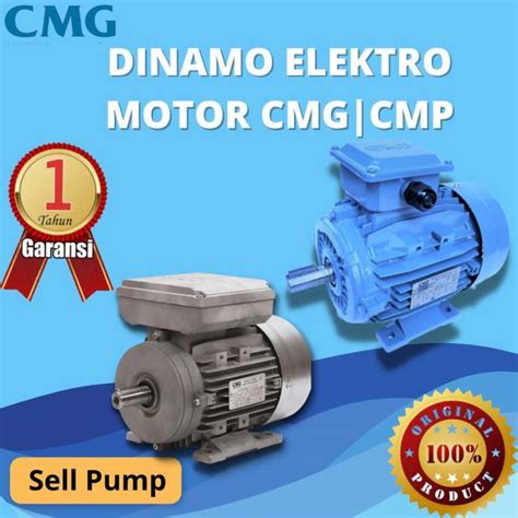 Jual Dinamo Elektro Motor Cmg Cmp Kw Hp Pole Pole Pole