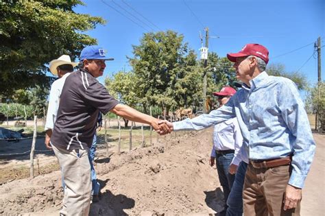 Supervisa Alcalde De Ahome Obras En Proceso No Dejar Que Ninguna Se