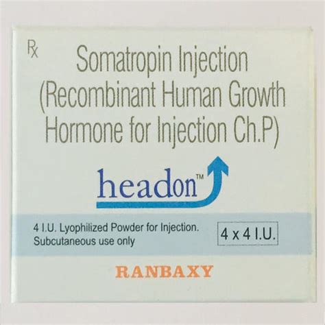 Headon Iu Injection Somatropin Injection At Rs Box In