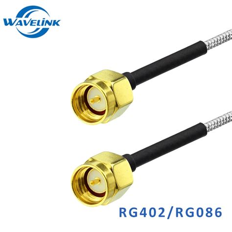 6ghz Sma Female To Rp Sma Male Rf Cable Pigtail Rg405 Rg402 Rg086 Semi