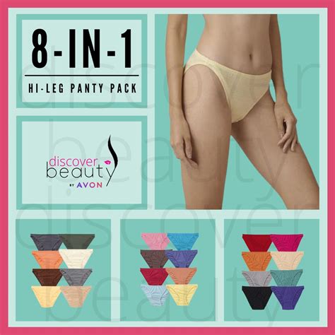 Avon In Hi Leg Panty Pack Sam Rio Lou Shopee Philippines