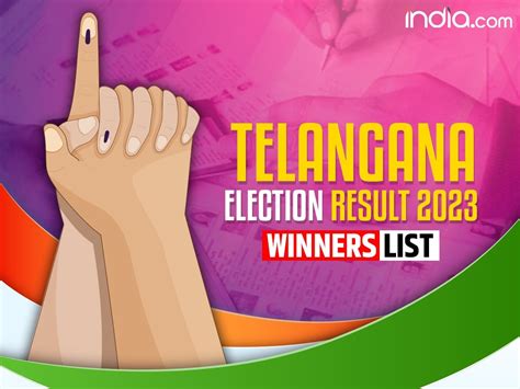 Telangana Assembly Election Result 2023 Check Constituency Wise Full