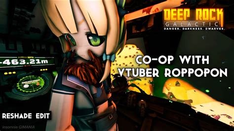 Deep Rock Galactic Co Op Online W Vtuber Ropoppon Fate Saber