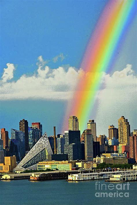 Nyc Rainbows End Photograph By Regina Geoghan Fine Art America