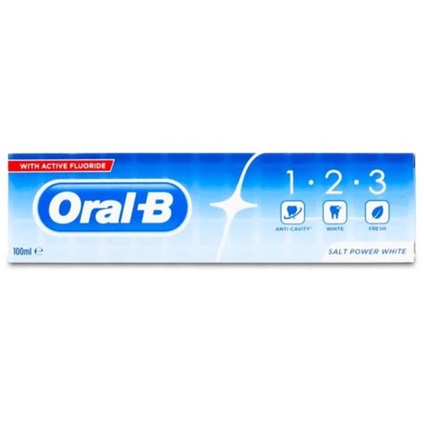 Oral B 1 2 3 Toothpaste 100ml Extra Fresh British Chemist