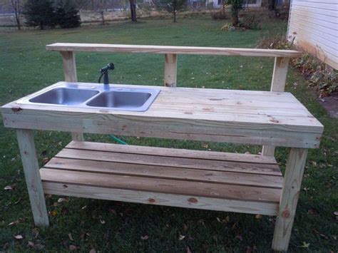 10 Diy Garden Sink And Project Ideas Simphome Outdoor Kitchen Sink