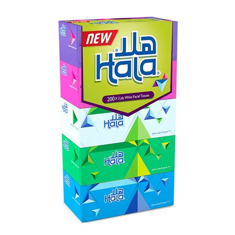 Hala White Facial Tissue 2 Ply 150 Sheets Online At Best Price Facial