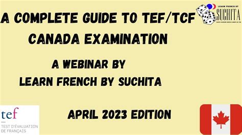 Webinar April 2023 Edition A Complete Guide To TEF TCF Canada