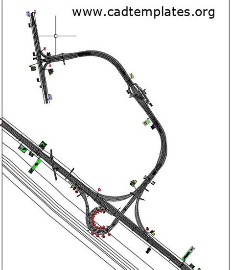 Trumpet Interchange Layout