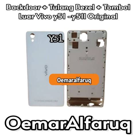 Jual Kesing Housing Casing Full Set Vivo Y51 Y51L Original Backdoor