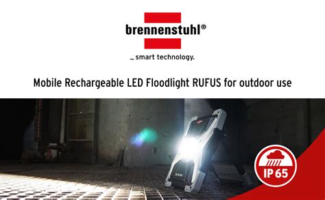 Brennenstuhl Rechargeable LED Work Light Rufus LED Workshop Light