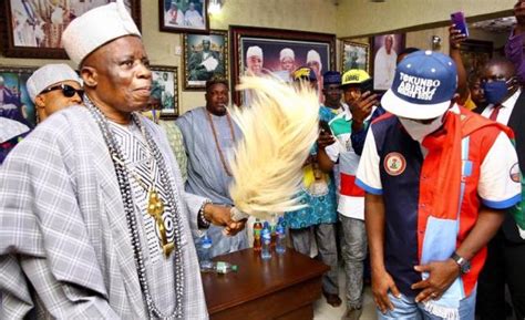 Photos Lagos East Senatorial By Election Abiru Meets Traditional