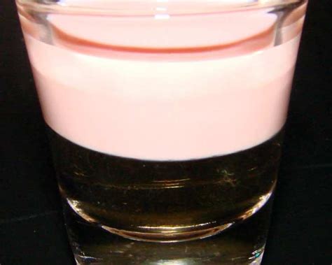 Pink Pussy Cat Layered Shot Recipe Food