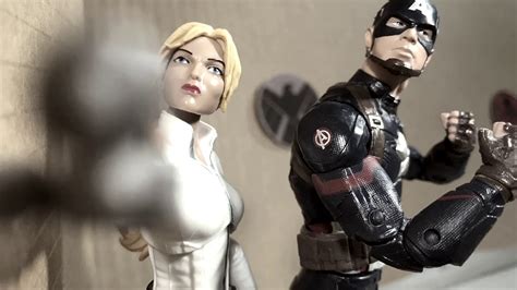 Captain America Vs Crossbones Stop Motion Youtube