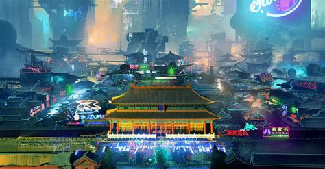 Artstation Black Market Concept Art Unrealeased Project