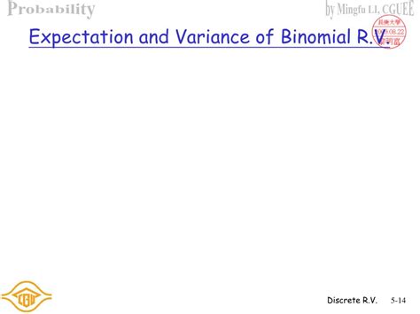 Ppt Chapter 5 Special Discrete Distributions Powerpoint Presentation Id 389697