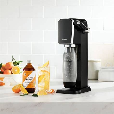 Sodastream Art Starter Kit Black Glasswells