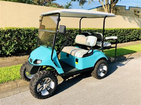 2019 E Z Go Refurbished Ezgo Txt Lifted Custom 200 Golf Cart Depot Florida