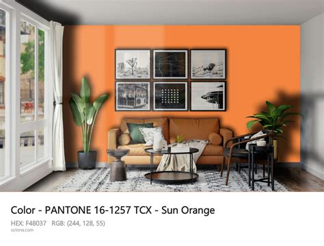 About PANTONE 16 1257 TCX Sun Orange Color Color Codes Similar