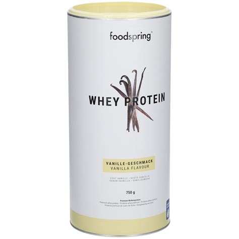 Foodspring Whey Protein Vanille 750 G Shop Apotheke