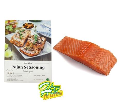 Order Online Ikan Salmon Fillet 200gr Bumbu Jays Cajun Seasoning