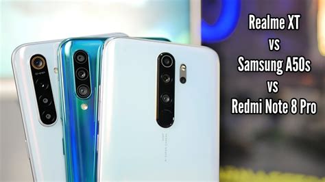 Adu Kamera 3 Jutaan Realme XT Vs Samsung A50s Vs Redmi Note 8 Pro