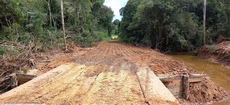 Prefeitura Conclui Reforma De Ponte Na Sanga Funda