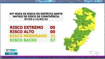 Sobe Para O N Mero De Cidades Em Risco Moderado Para Covid No Es